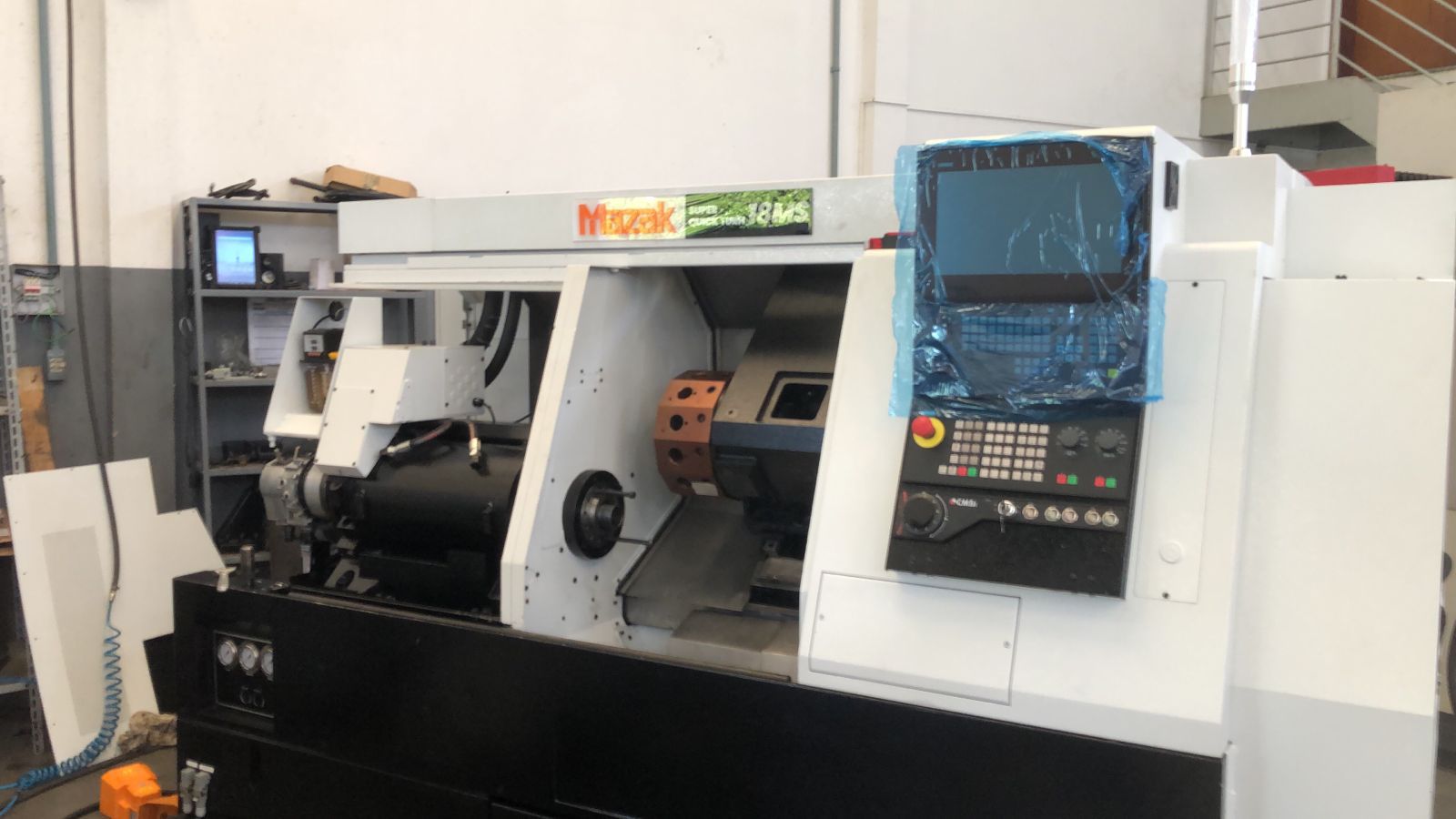 Mazak SQT18MS duplo Spindle com ferramenta acionada - Foto 5