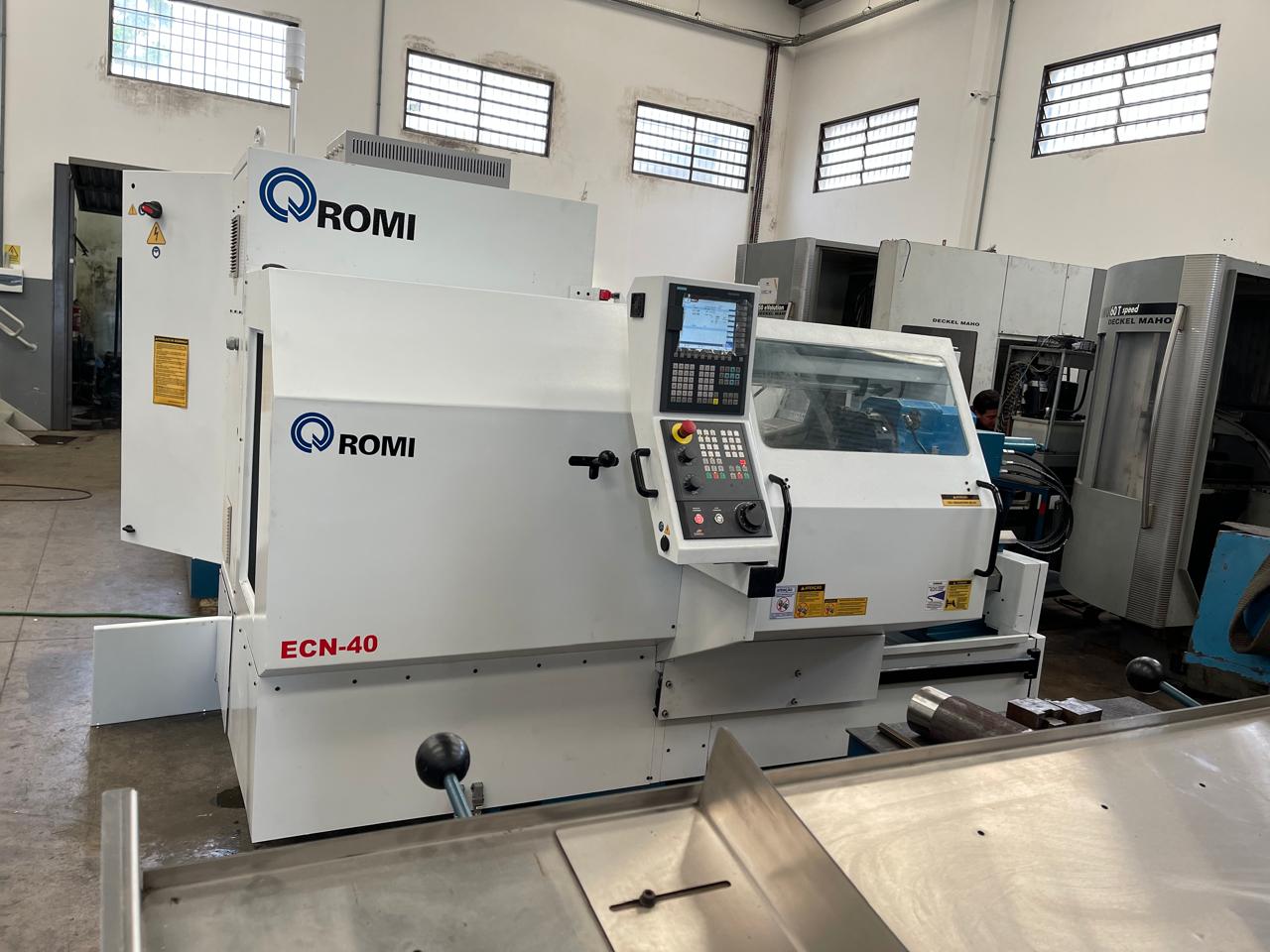 Torno CNC Romi ECN 40 Retrofitado - Foto 4