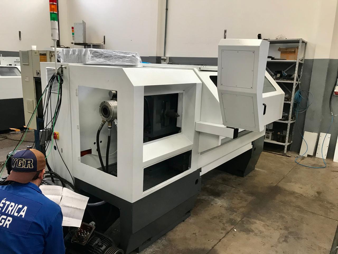 Torno CNC Nardini Logic 250 Hidraulico Siemens - Foto 12