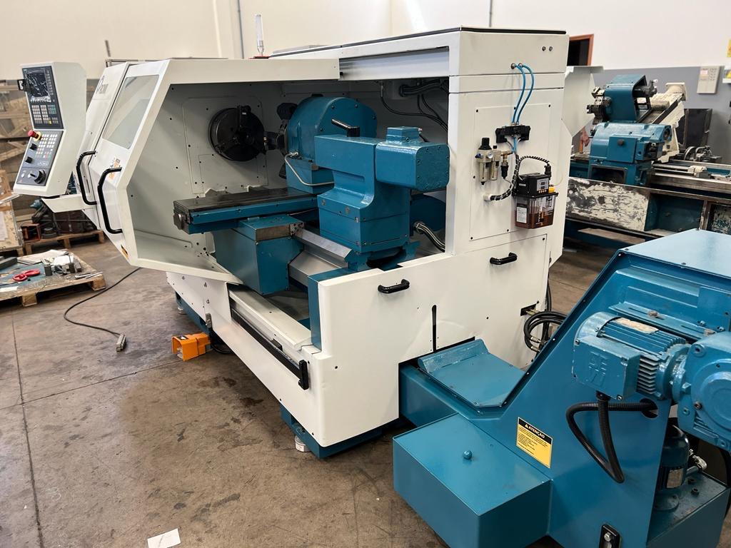 Torno CNC Romi ECN40 II Siemens levantado - Foto 4
