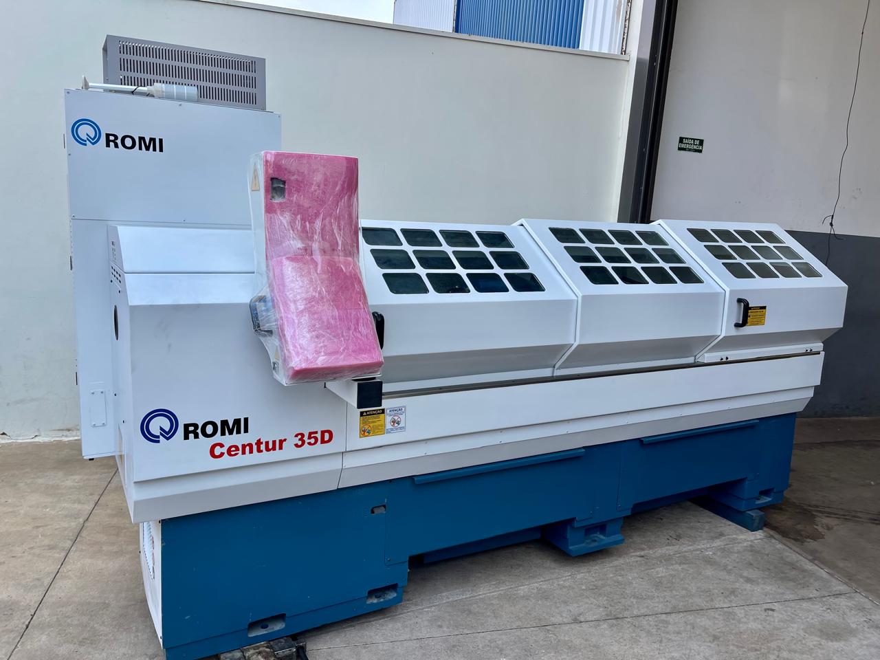 Torno CNC Romi centur 35D 2 metros Siemens - Foto 2