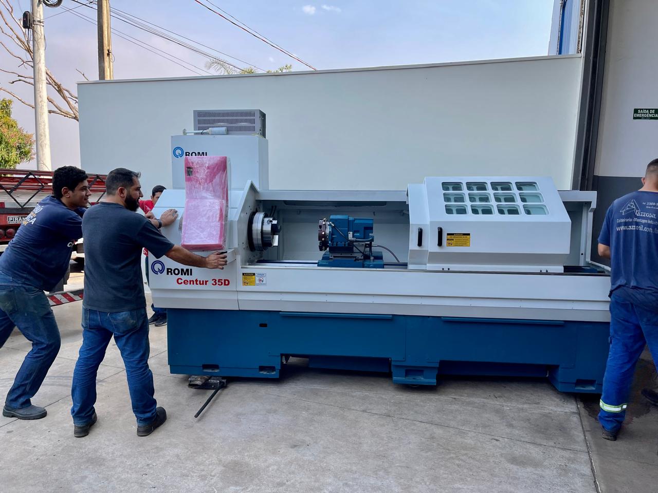 Torno CNC Romi centur 35D 2 metros Siemens - Foto 4