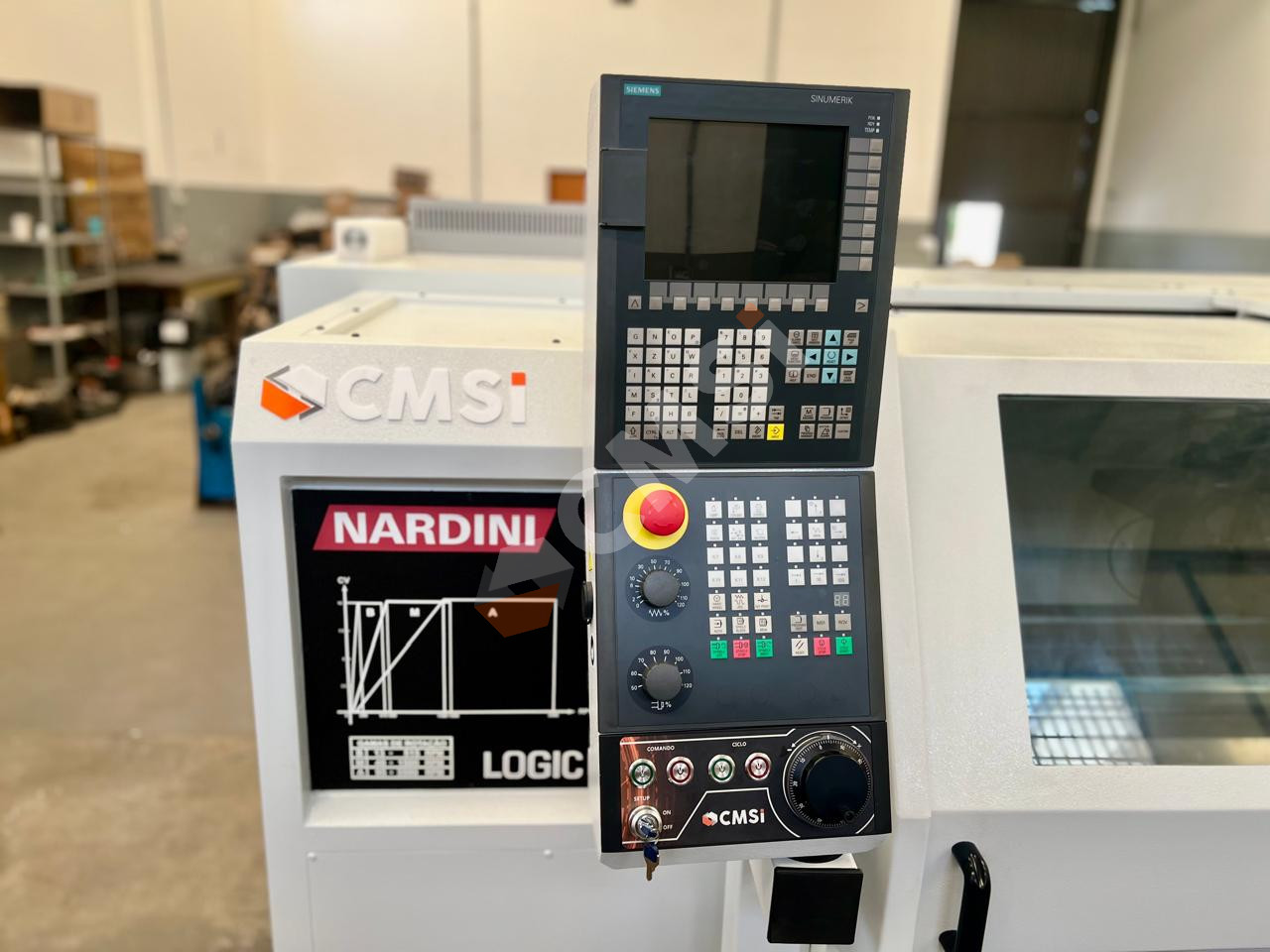 Torno CNC Nardini Logic 220 Siemens - Foto 2