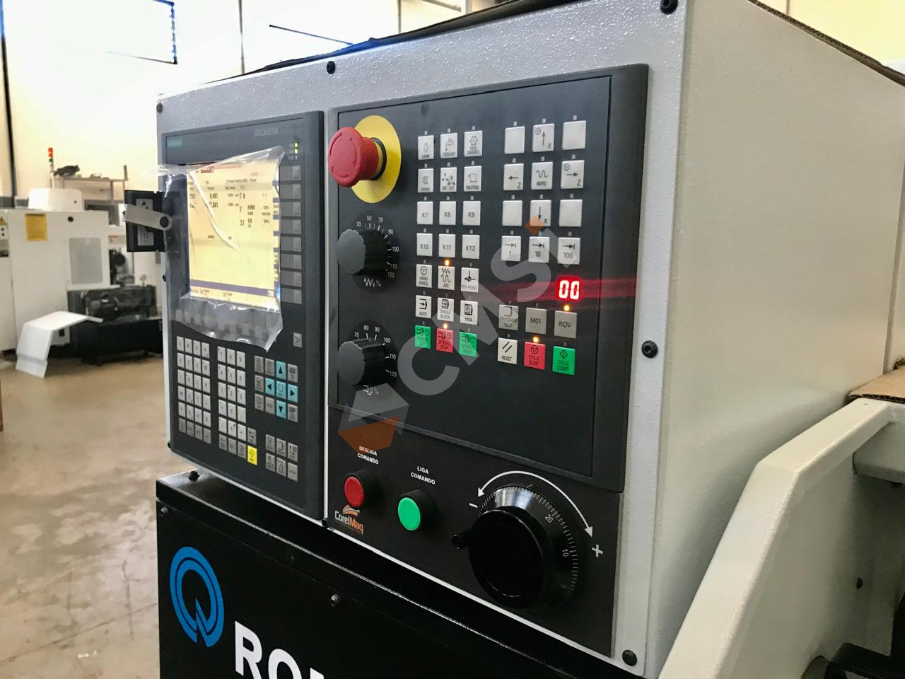 Torno CNC Romi Centur 20 Siemens - Foto 8