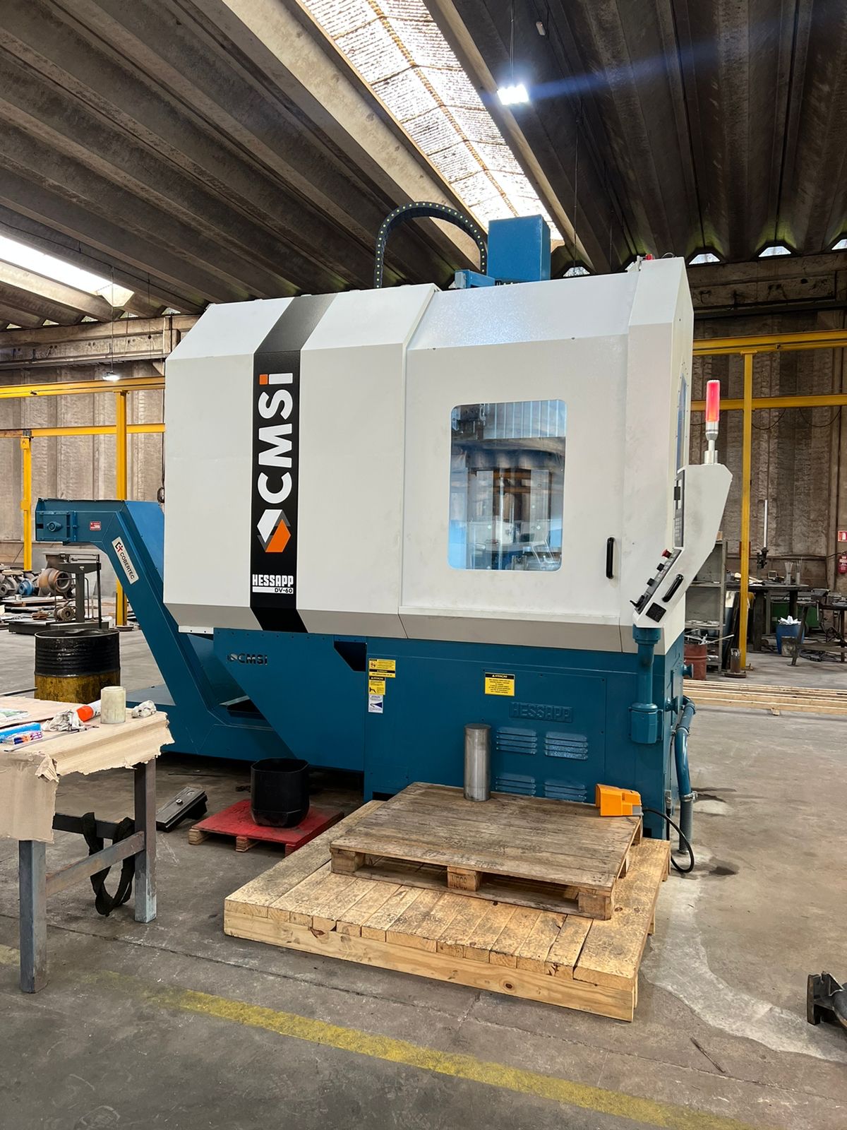 Torno Vertical CNC Hessap Siemens - Foto 2