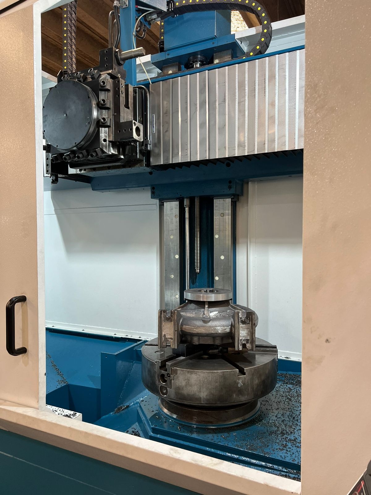 Torno Vertical CNC Hessap Siemens - Foto 4