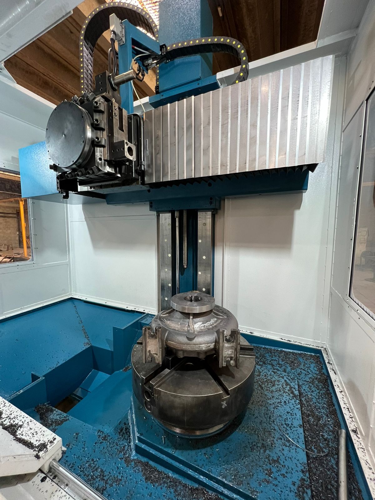 Torno Vertical CNC Hessap Siemens - Foto 5