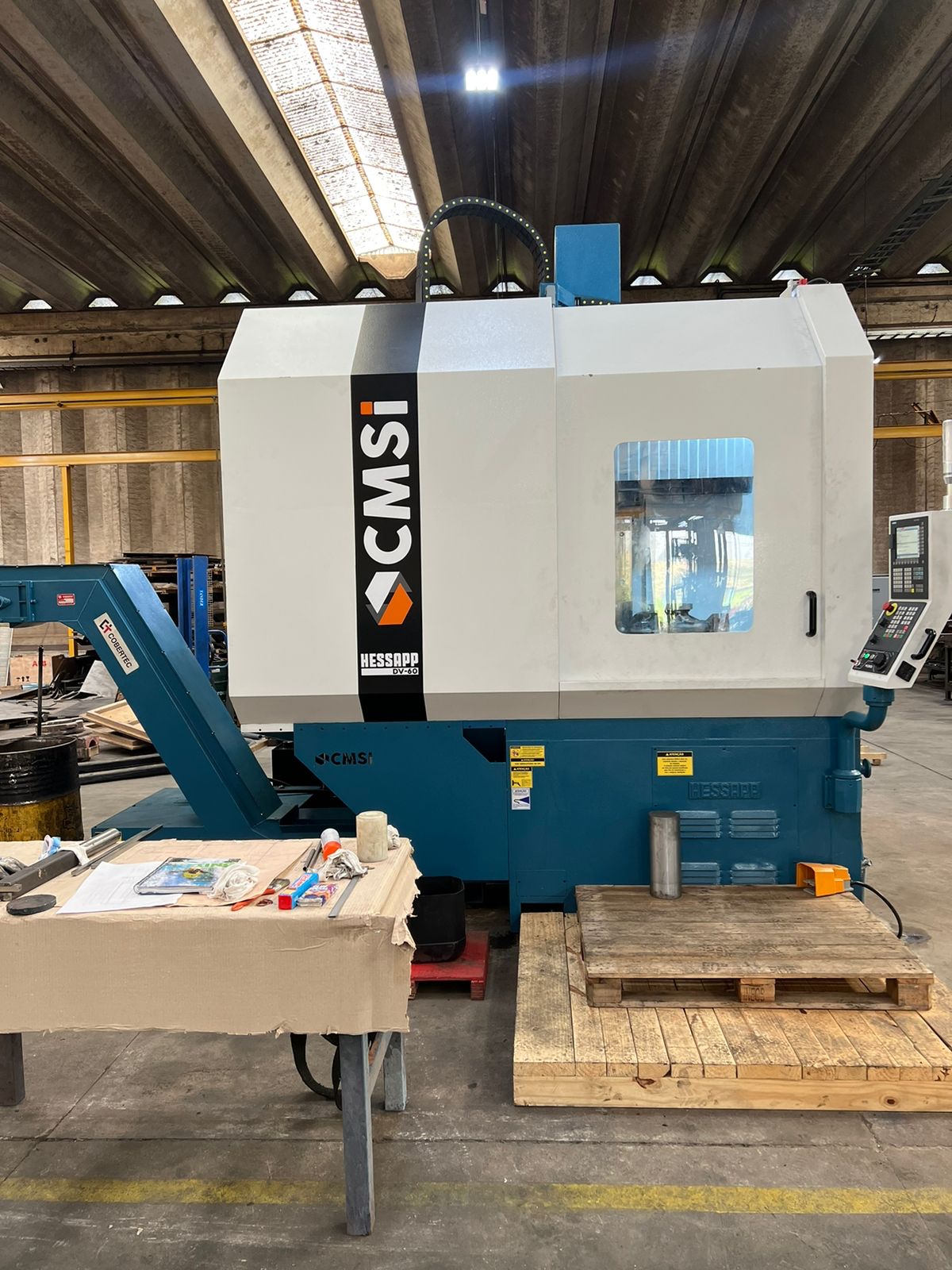 Torno Vertical CNC Hessap Siemens - Foto 7